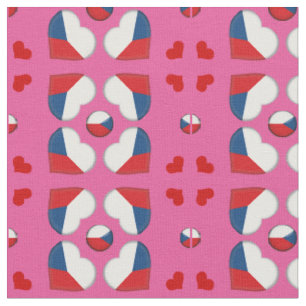 Tela Bandera checa y tejido de la moda del Corazón che
