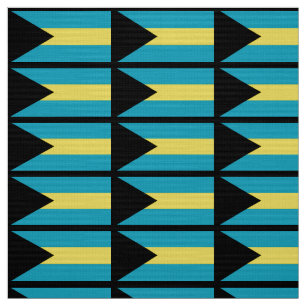 Tela Bandera clásica bahameña
