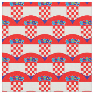 Tela Bandera croata y moda croata