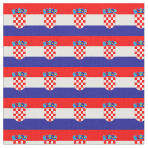 Tela Bandera croata y moda croata