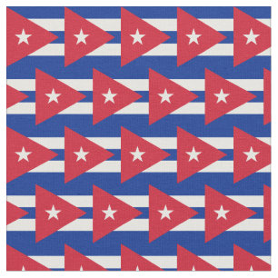 Tela Bandera cubana y moda cubana