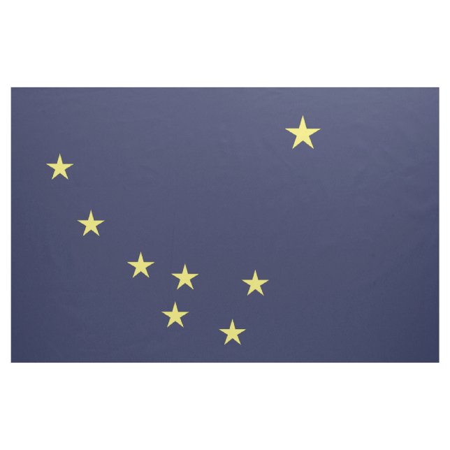 Tela Bandera de ALASKA - (Yarda)