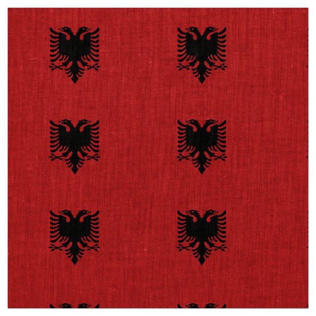 Tela Bandera de Albania (Retal)