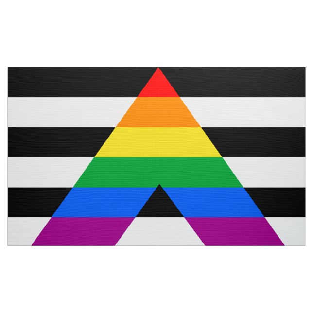 Tela Bandera de Aliado Heterosexual (Yarda)