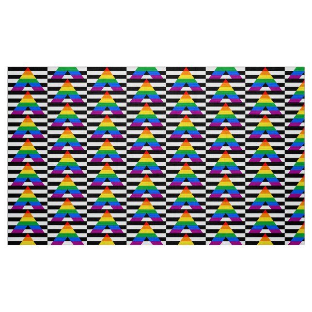 Tela Bandera de Aliado Heterosexual ("Cuarto gordo" (fat quarter))