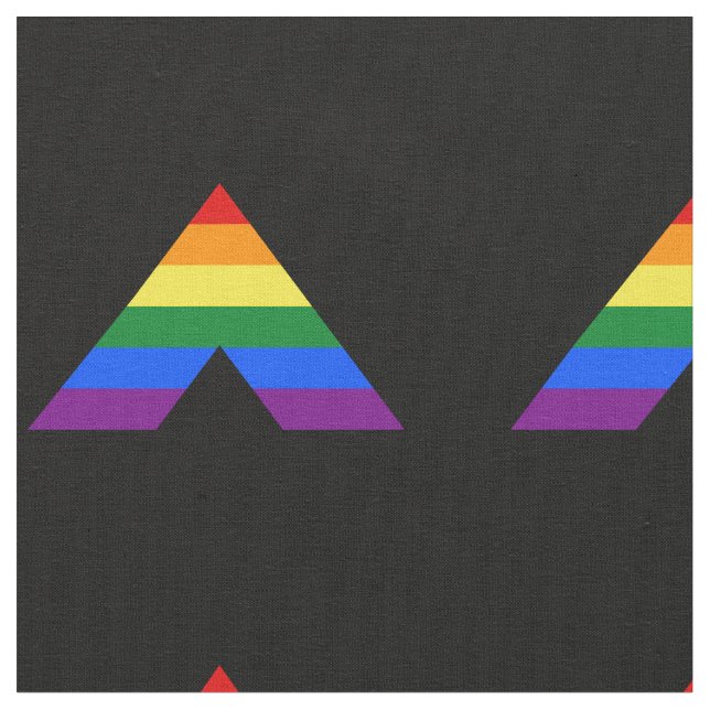 Tela Bandera de aliado recto LGBT (De cerca)