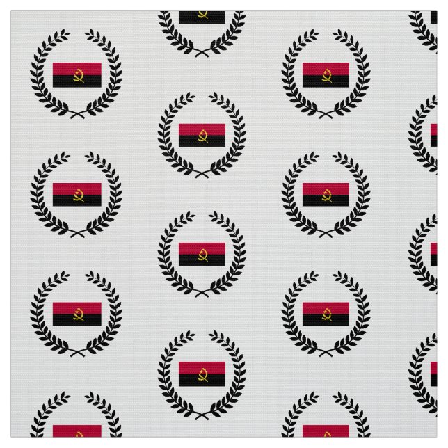 Tela Bandera de Angola (Retal)