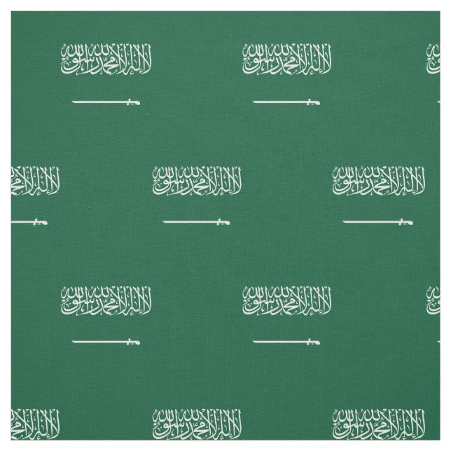 Tela Bandera de Arabia Saudita (Retal)