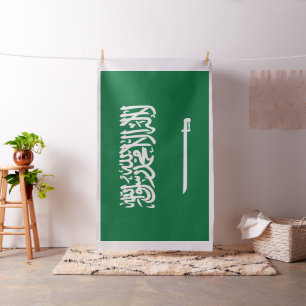 Tela Bandera de Arabia Saudita
