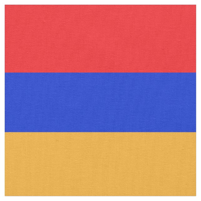 Tela Bandera de Armenia (De cerca)