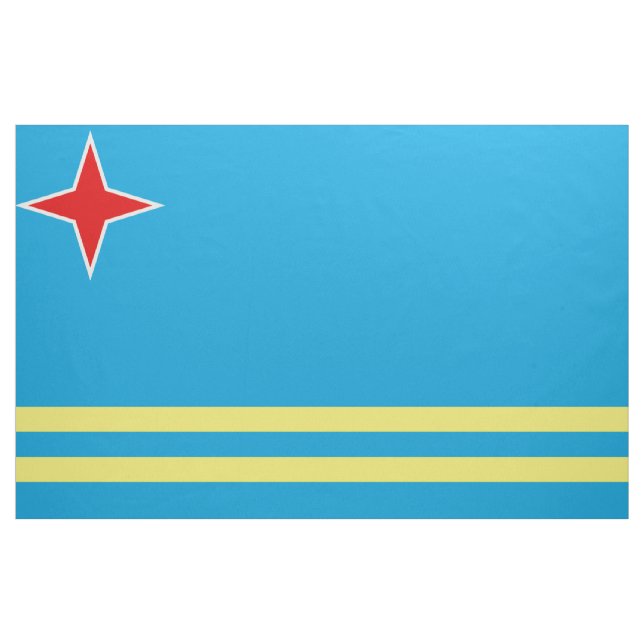 Tela Bandera de Aruba (Yarda)