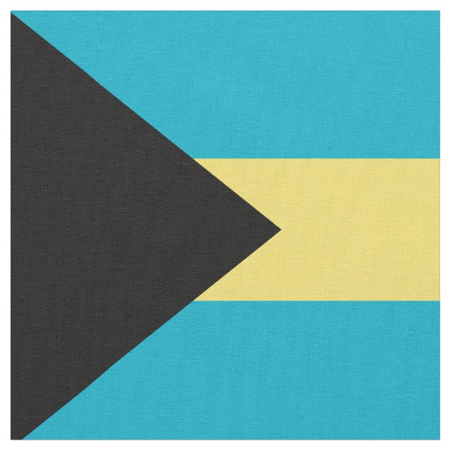 Tela Bandera de Bahamas (De cerca)