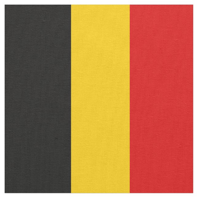 Tela Bandera de Bélgica (De cerca)