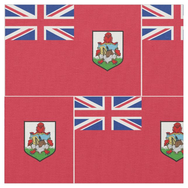 Tela Bandera de Bermudas (De cerca)
