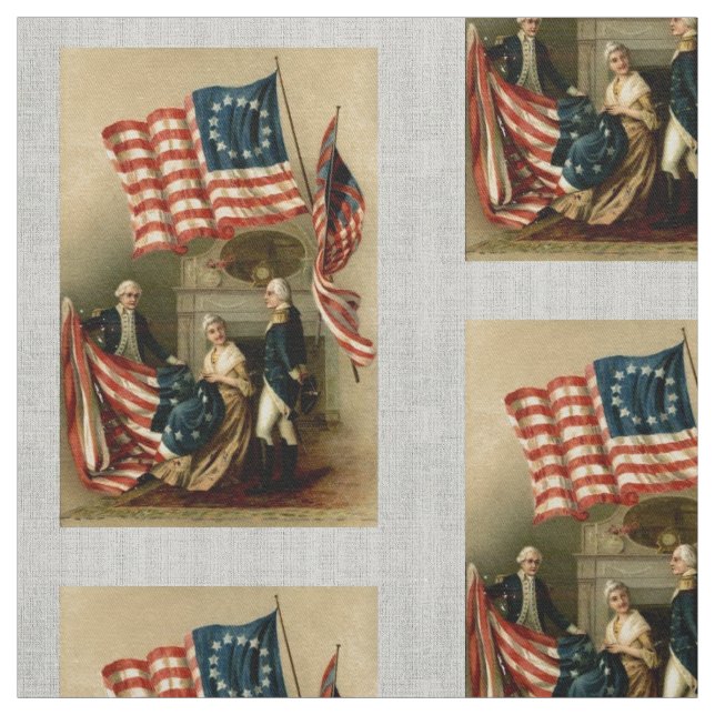 Tela Bandera de Betsy Ross (Retal)
