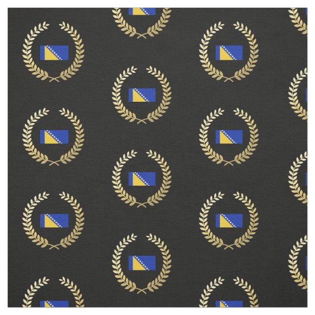 Tela Bandera de Bosnia (Retal)