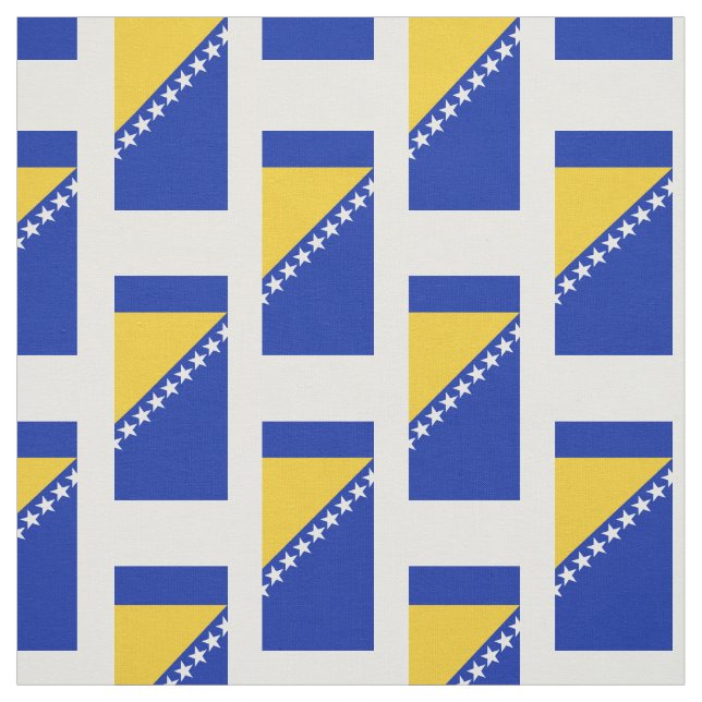 Tela Bandera de Bosnia (Retal)