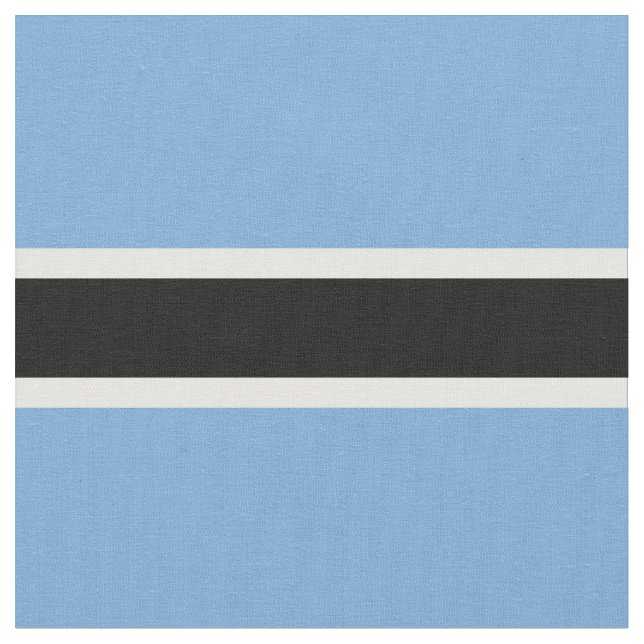 Tela Bandera de Botsuana (De cerca)