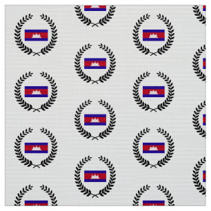 Tela Bandera de Camboya