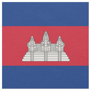 Tela Bandera de Camboya