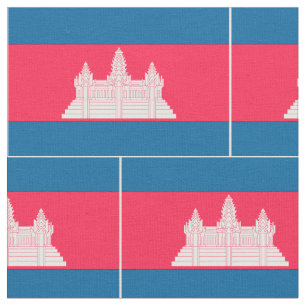 Tela Bandera de Camboya