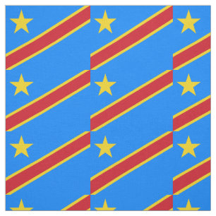 Tela Bandera de Congo Kinshasa