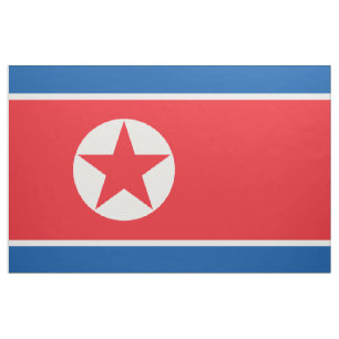 Tela Bandera de Corea del Norte