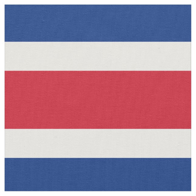 Tela Bandera de Costa Rica (De cerca)
