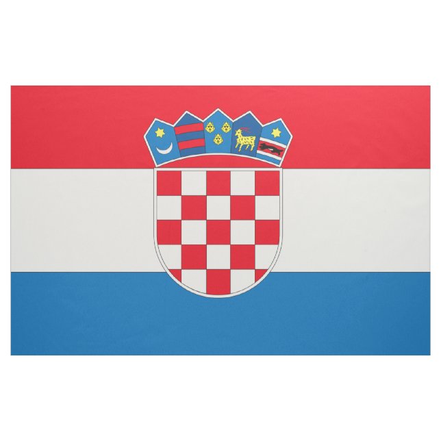 Tela Bandera de Croacia (Yarda)