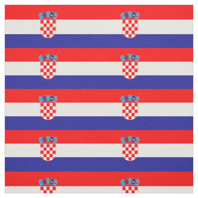 Tela Bandera de Croacia (Retal)