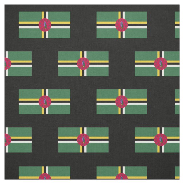 Tela Bandera de Dominica (Retal)