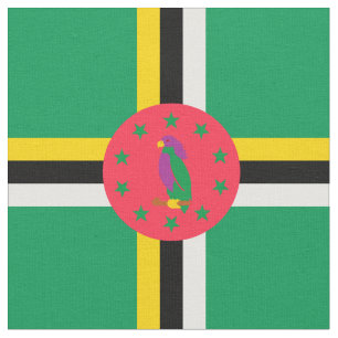 Tela Bandera de Dominica