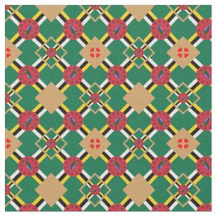 Tela Bandera de Dominica y moda trendy de Dominica