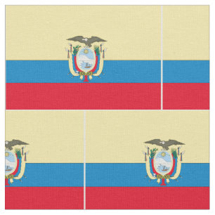 Tela Bandera de Ecuador