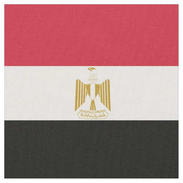 Tela Bandera de Egipto (De cerca)