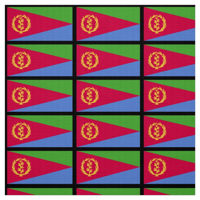 Tela Bandera de Eritrea (Retal)