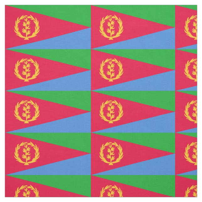 Tela Bandera de Eritrea (Retal)