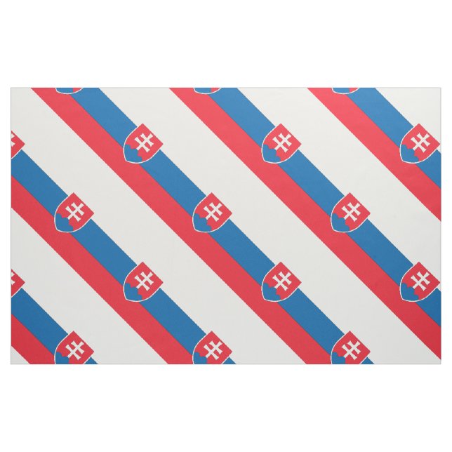 Tela Bandera de Eslovaquia (Yarda)