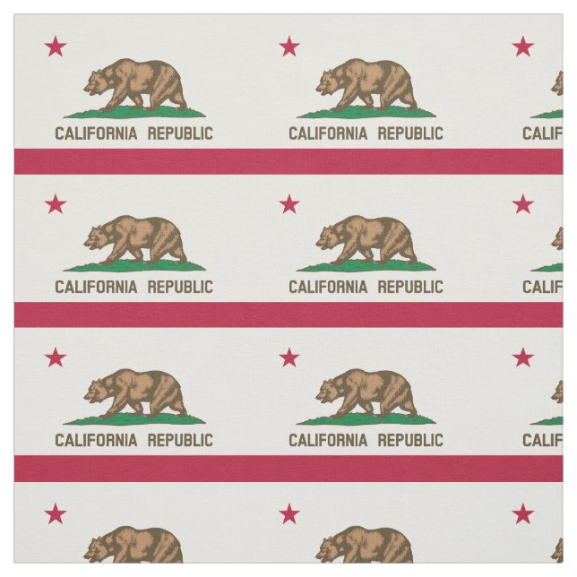 Tela Bandera de estado de California (Retal)