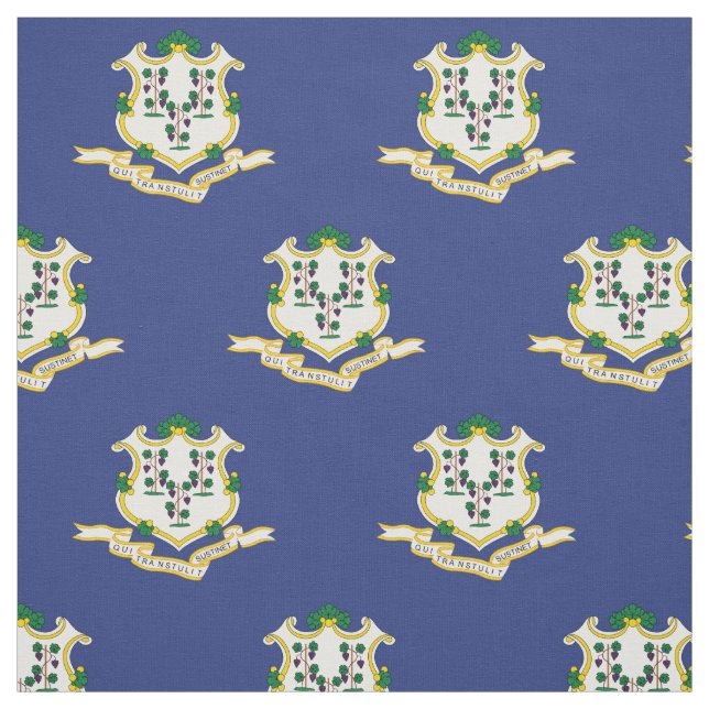 Tela Bandera de estado de Connecticut (Retal)