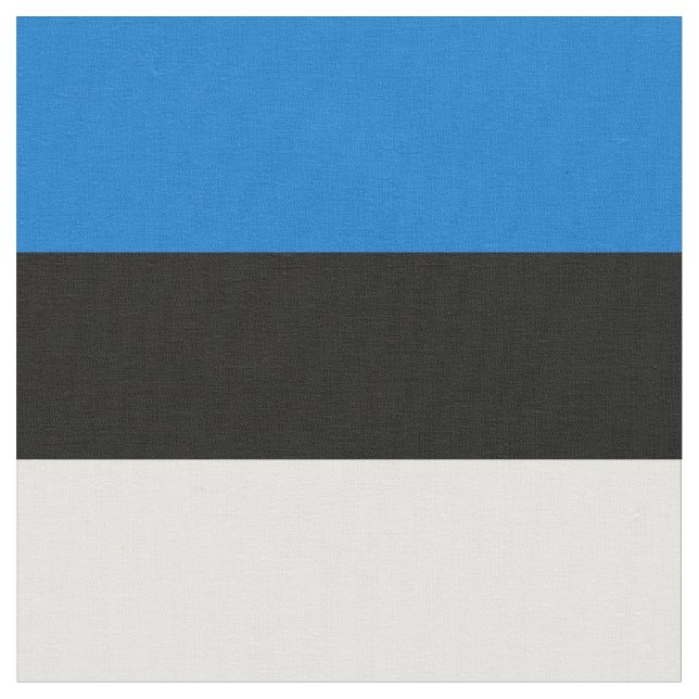 Tela Bandera de Estonia (De cerca)