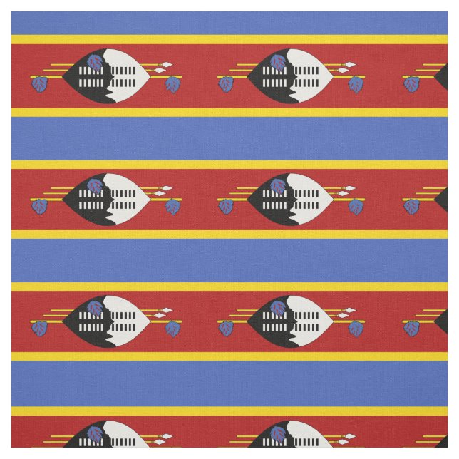 Tela Bandera de Eswatini (Retal)