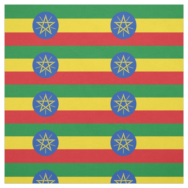 Tela Bandera de Etiopía (Retal)