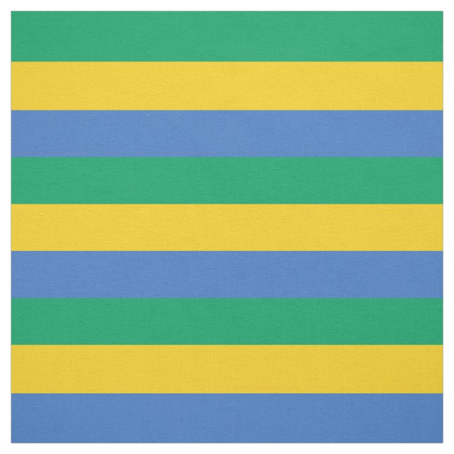 Tela Bandera de Gabón (Retal)