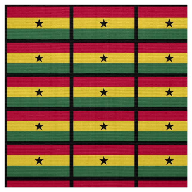 Tela Bandera de Ghana (Retal)