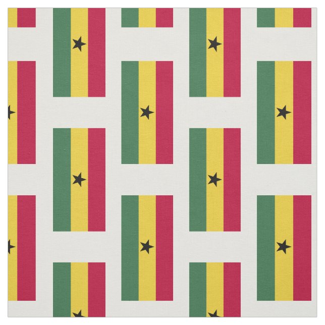 Tela Bandera de Ghana (Retal)