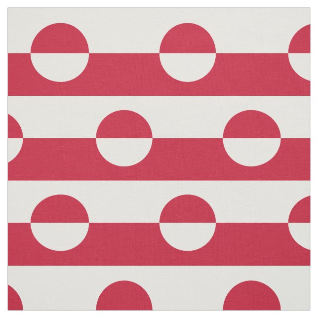 Tela Bandera de Groenlandia (Retal)