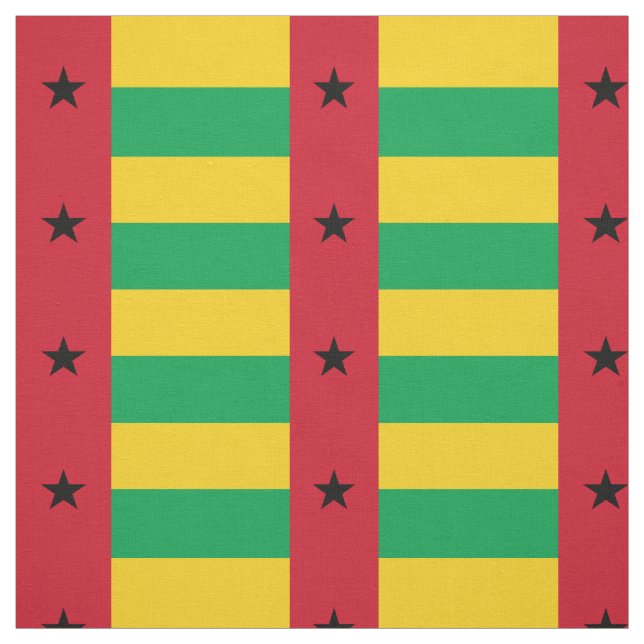 Tela Bandera de Guinea Bissau (Retal)