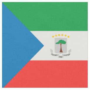 Tela Bandera de Guinea Ecuatorial