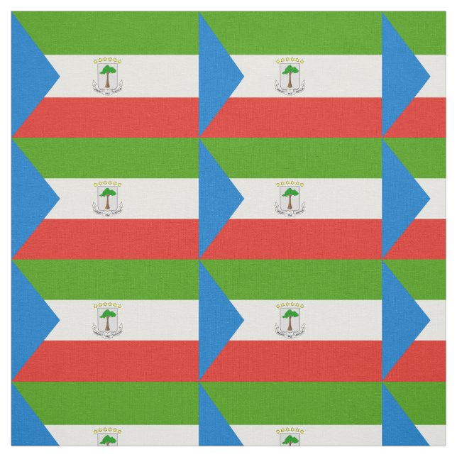 Tela Bandera de Guinea Ecuatorial (Retal)